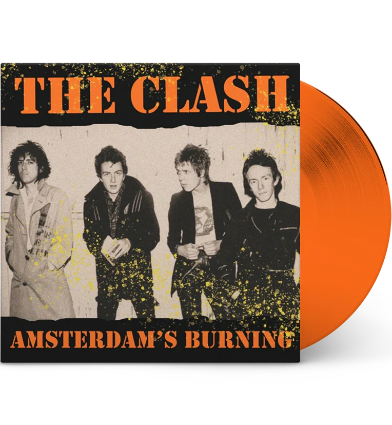 The Clash – Amsterdam’s Burning (Limited Edition 12-Inch Album on Orange Vinyl)