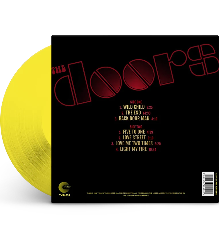 The Doors – Live On Love Street: Stockholm, 1968 (Special Edition 12-Inch Album on Yellow Vinyl) - Image 4