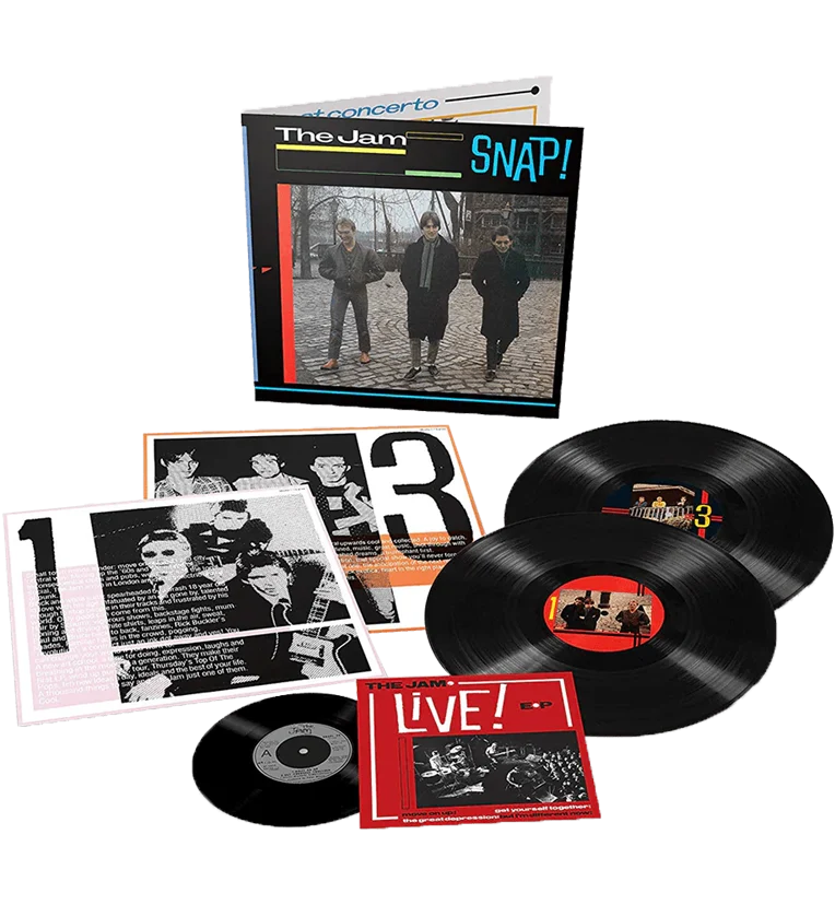 The Jam – Snap! (12-Inch Double-LP on 180g Vinyl with 7-Inch Live EP)