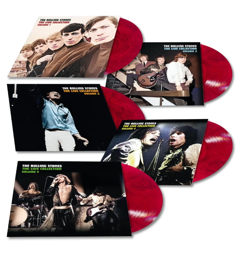 The Rolling Stones – The Live Collection 1963–1972 (Limited Edition 5-LP Box Set on 180g Red Smoky Vinyl) - Image 2