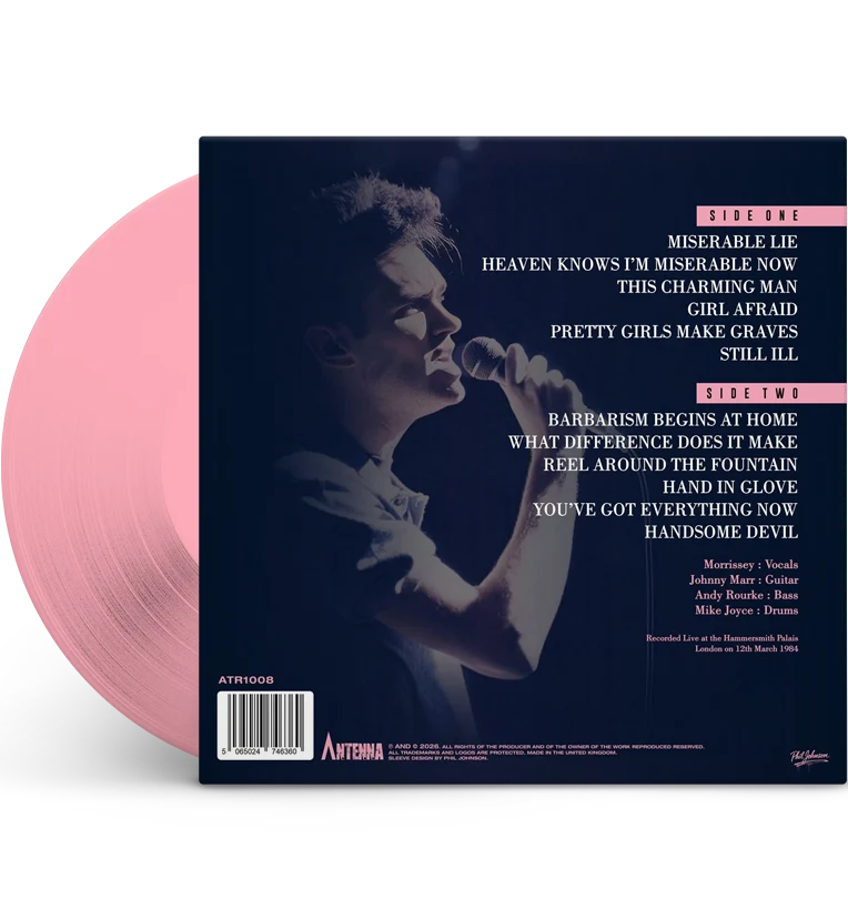 The Smiths – Reel Around the Palais: Live in London, 1984 (Limited Edition 12-Inch Album on Pink Vinyl) - Image 4