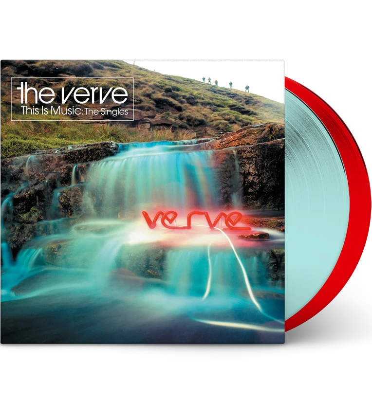 The Verve – This Is Music: The Singles (Double-LP on Coke Bottle Clear & Transparent Red Vinyl)
