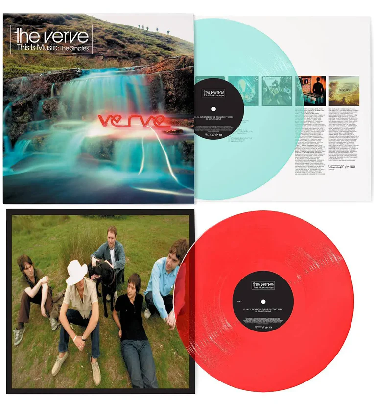 The Verve – This Is Music: The Singles (Double-LP on Coke Bottle Clear & Transparent Red Vinyl) - Image 2