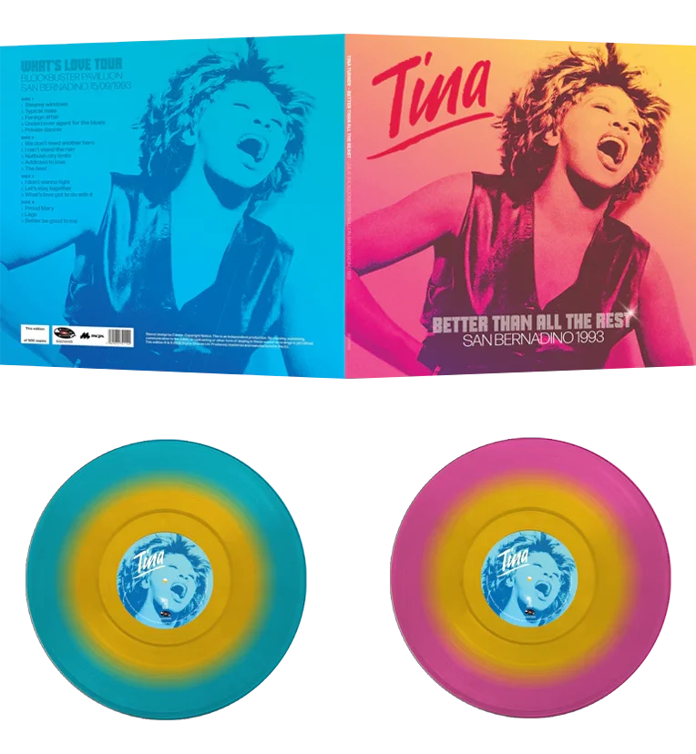 Tina Turner – Better Than All the Rest (Limited Edition Double-LP on Multi-Coloured Vinyl) - Image 2