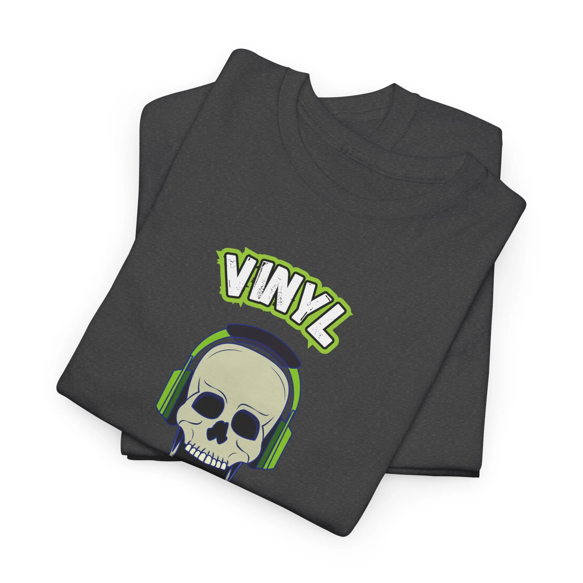'Vinyl Ain't Dead' Headphones Men's T-Shirt - Image 26