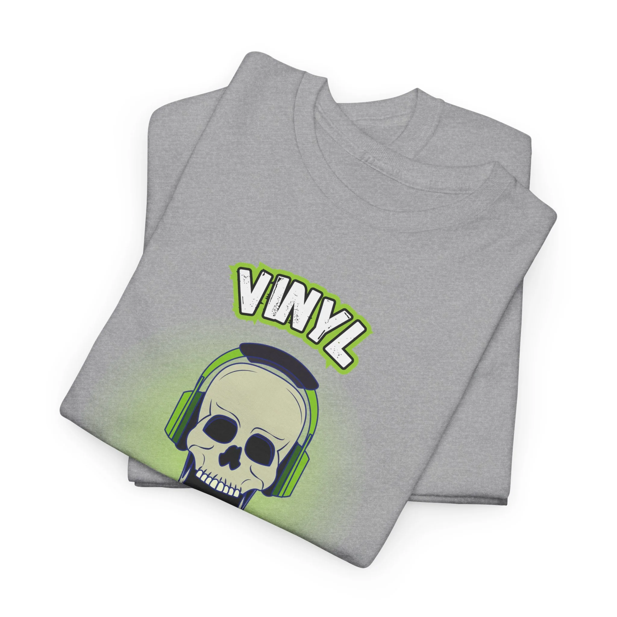 'Vinyl Ain't Dead' Headphones Men's T-Shirt - Image 35