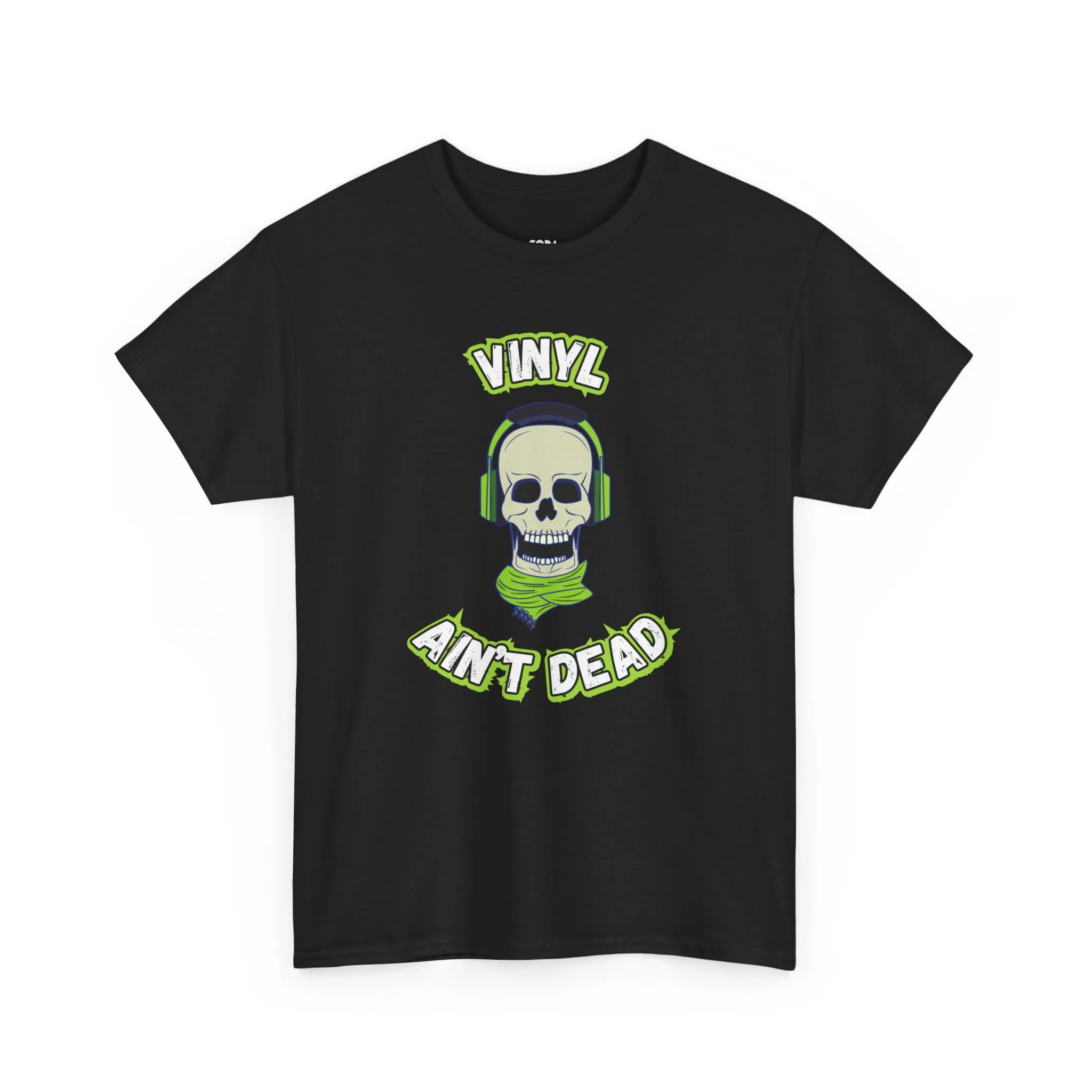 'Vinyl Ain't Dead' Headphones Men's T-Shirt - Image 41