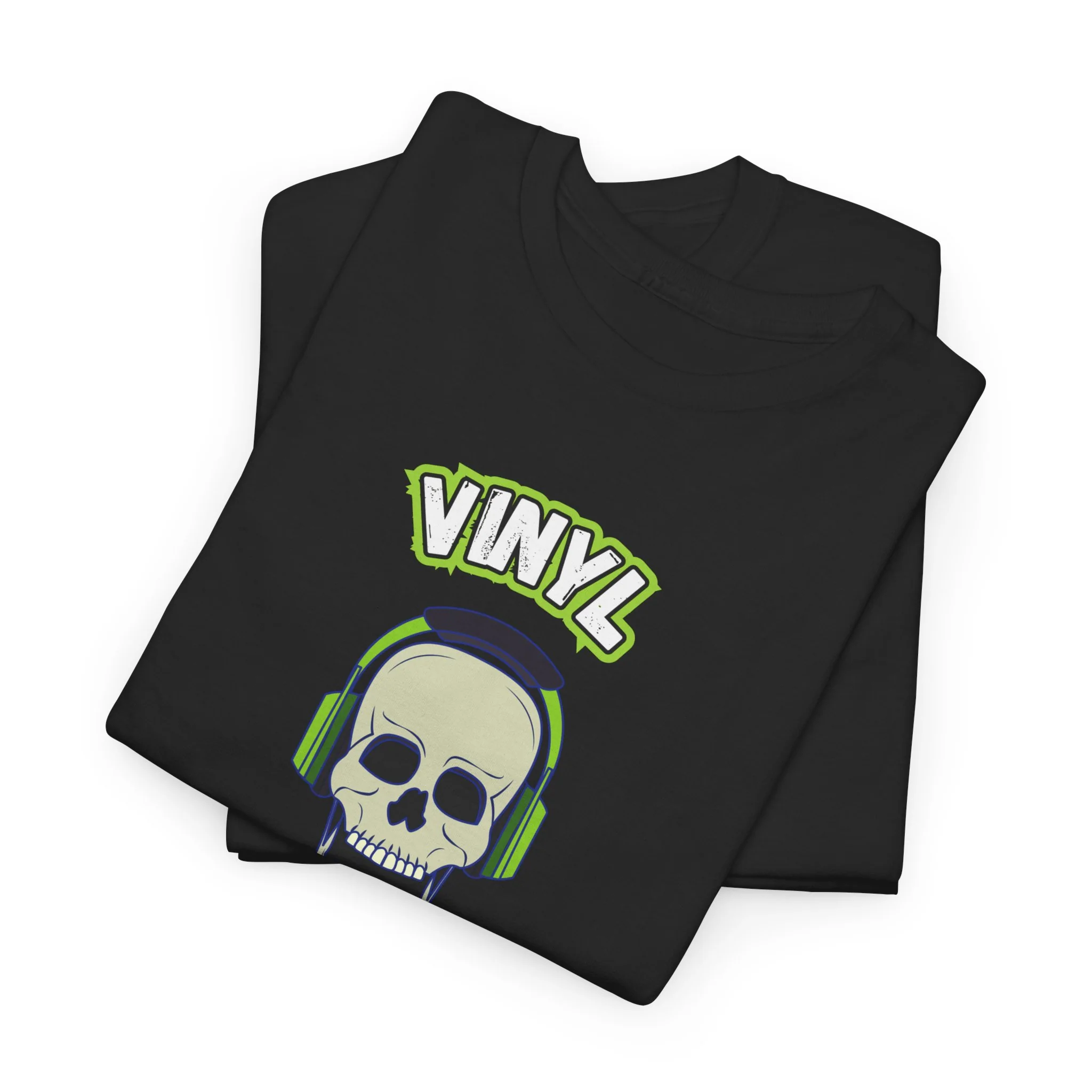 'Vinyl Ain't Dead' Headphones Men's T-Shirt - Image 43