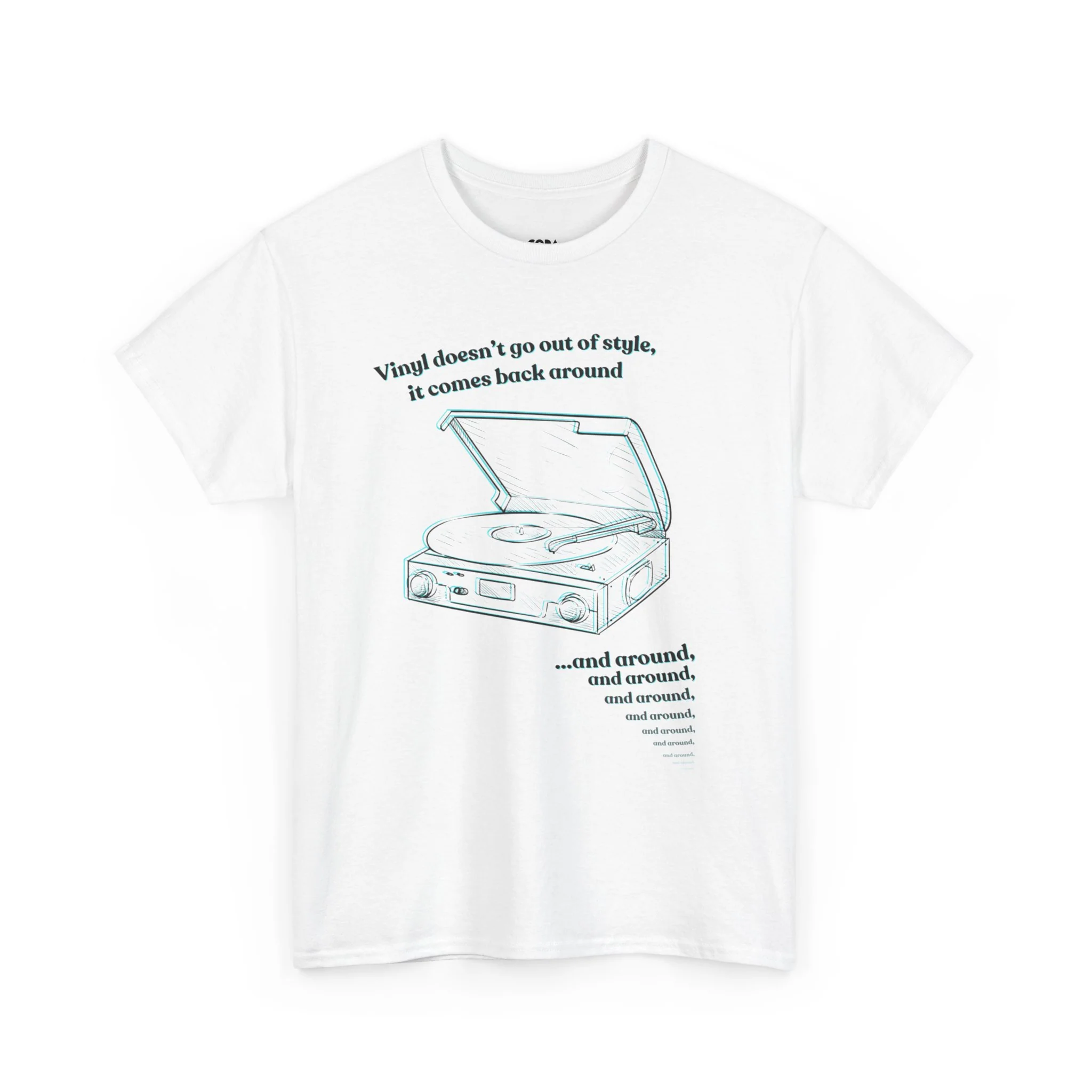 'Vinyl Doesn't Go Out Of Style' Men's T-Shirt - Image 10