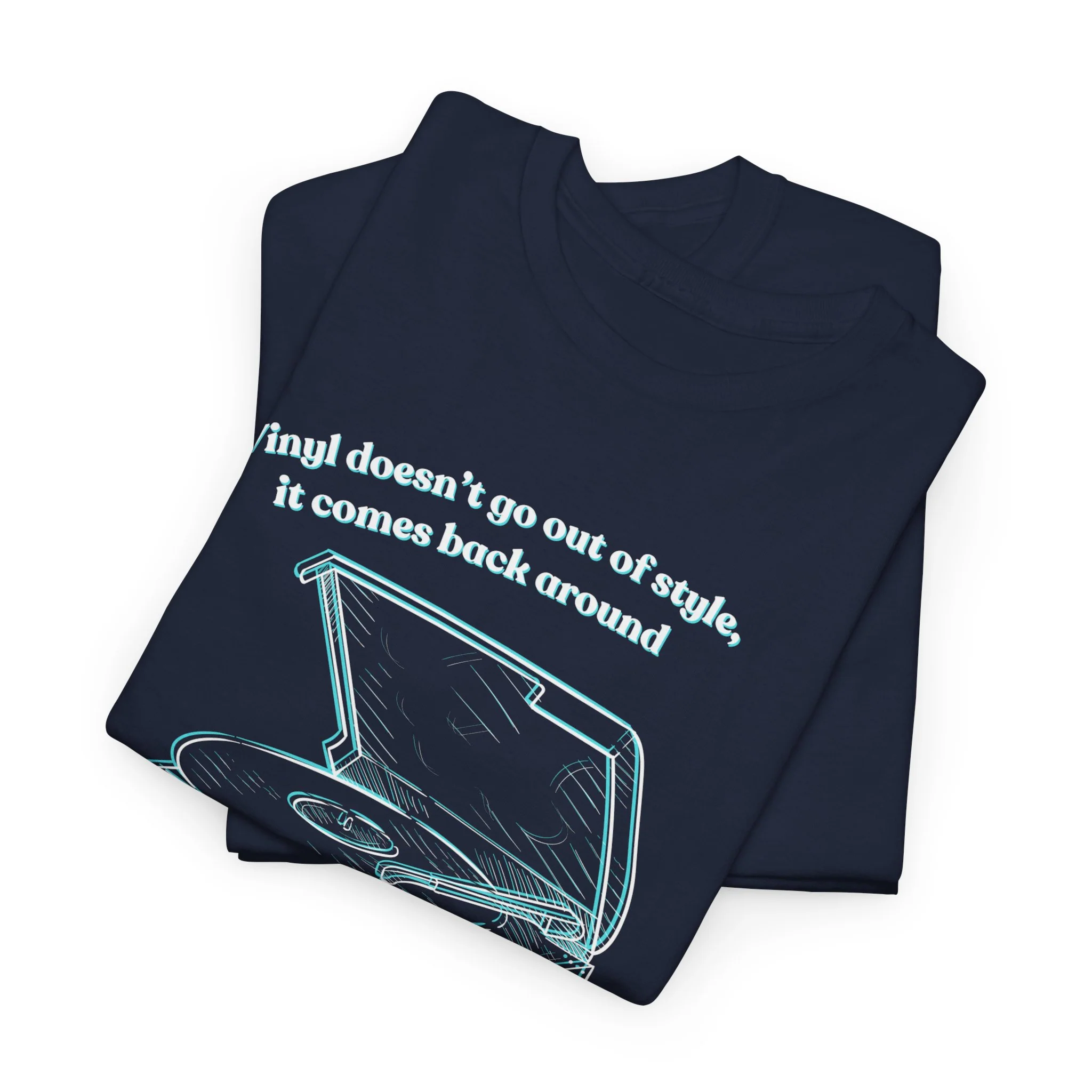 'Vinyl Doesn't Go Out Of Style' Men's T-Shirt - Image 21
