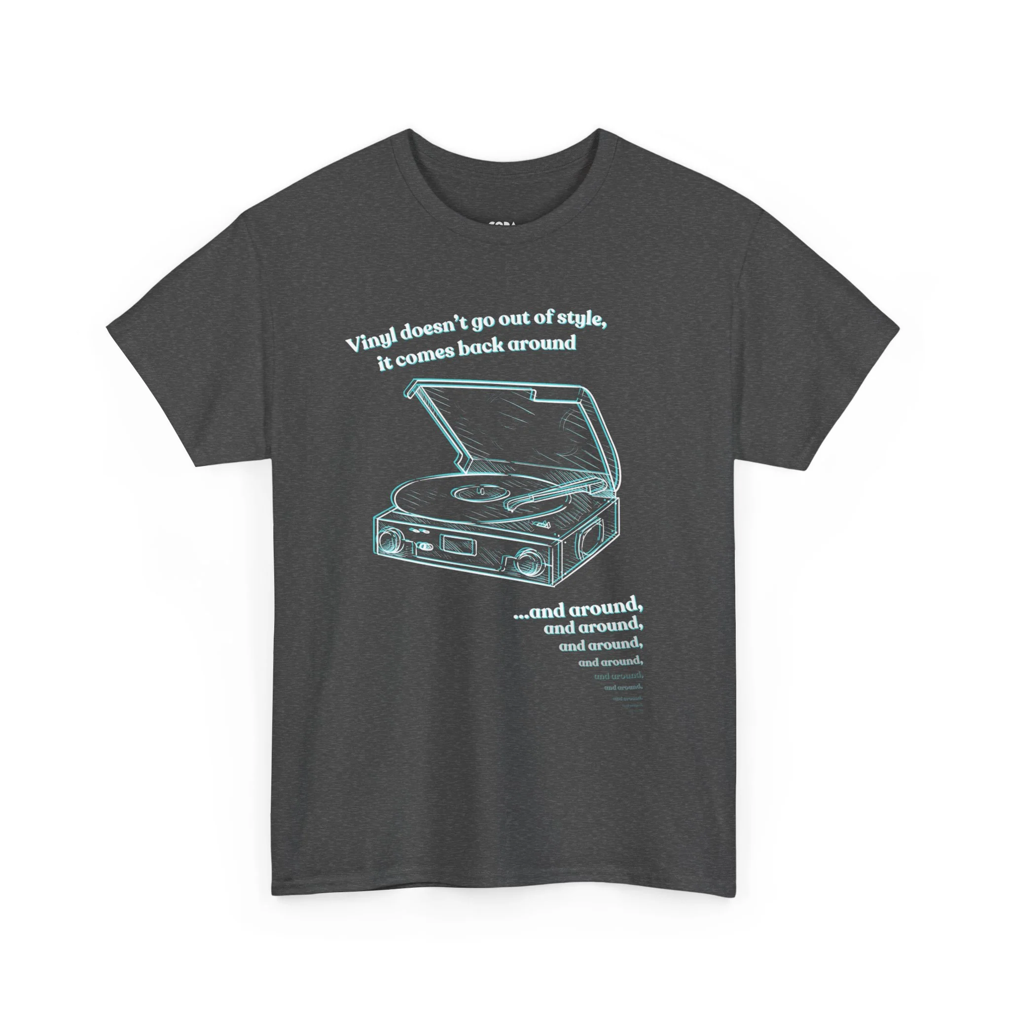 'Vinyl Doesn't Go Out Of Style' Men's T-Shirt - Image 27
