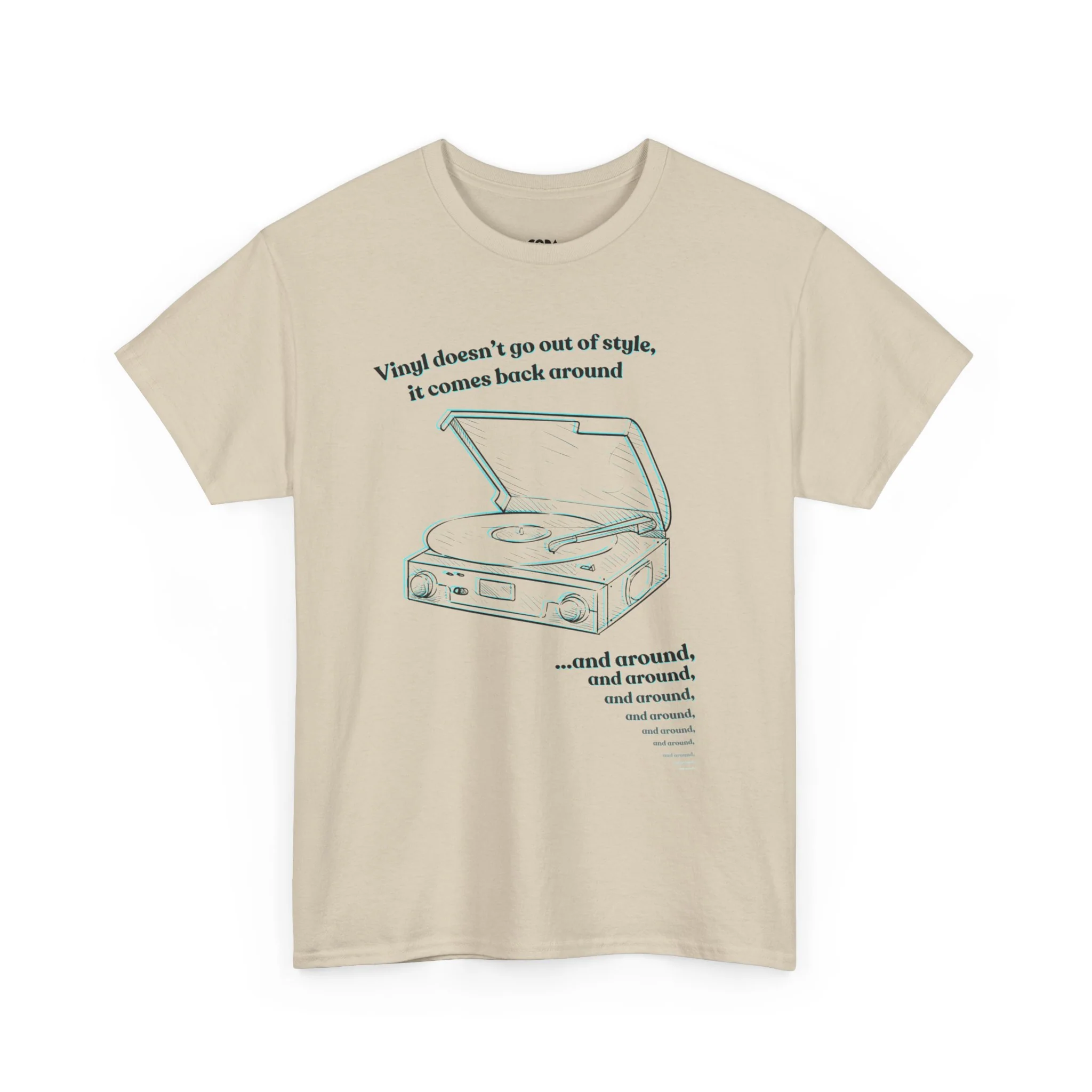 'Vinyl Doesn't Go Out Of Style' Men's T-Shirt - Image 36