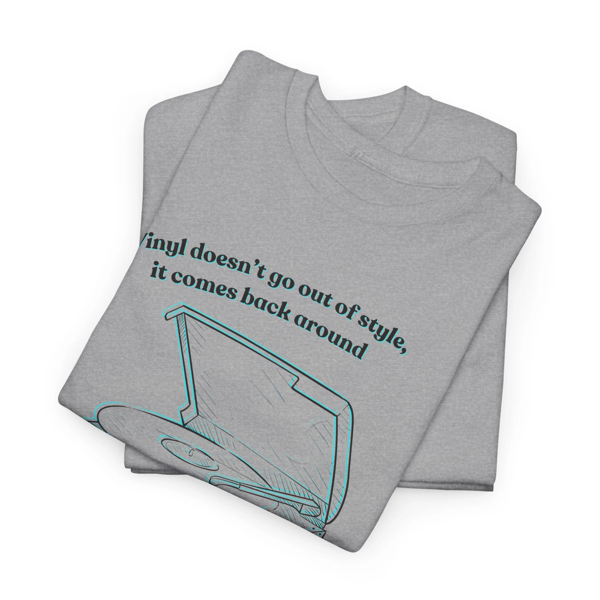 'Vinyl Doesn't Go Out Of Style' Men's T-Shirt - Image 48
