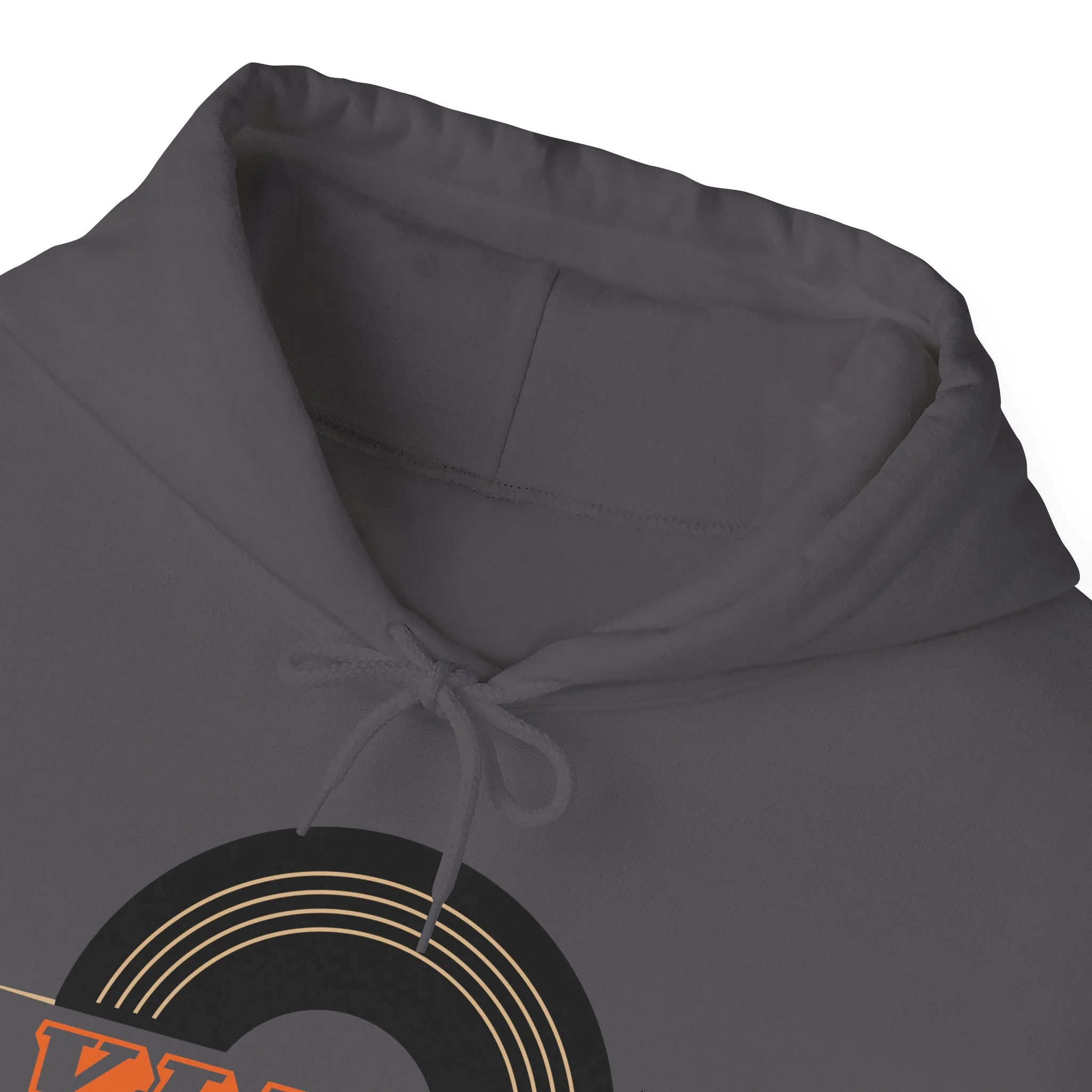 Vinyl Record Logo Men's Hoodie - Image 31