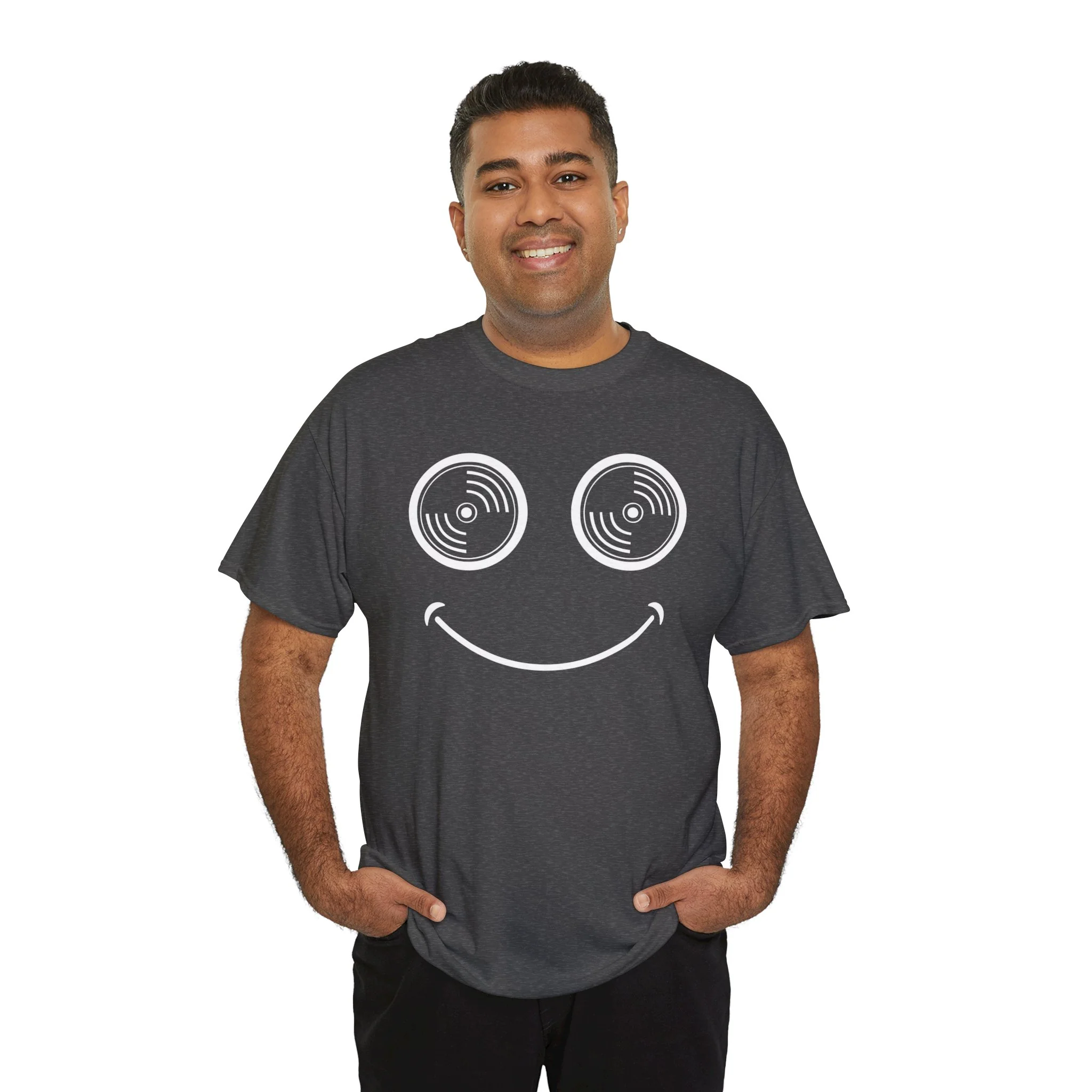 Vinyl Makes Me Happy Men's T-Shirt - Image 25