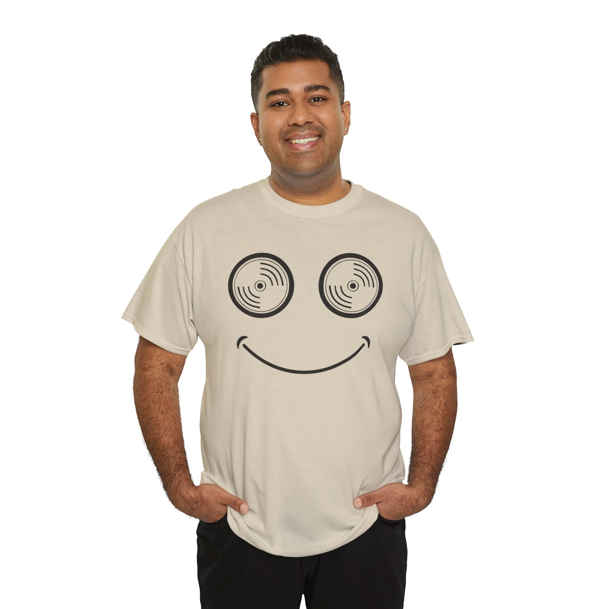 Vinyl Makes Me Happy Men's T-Shirt - Image 34