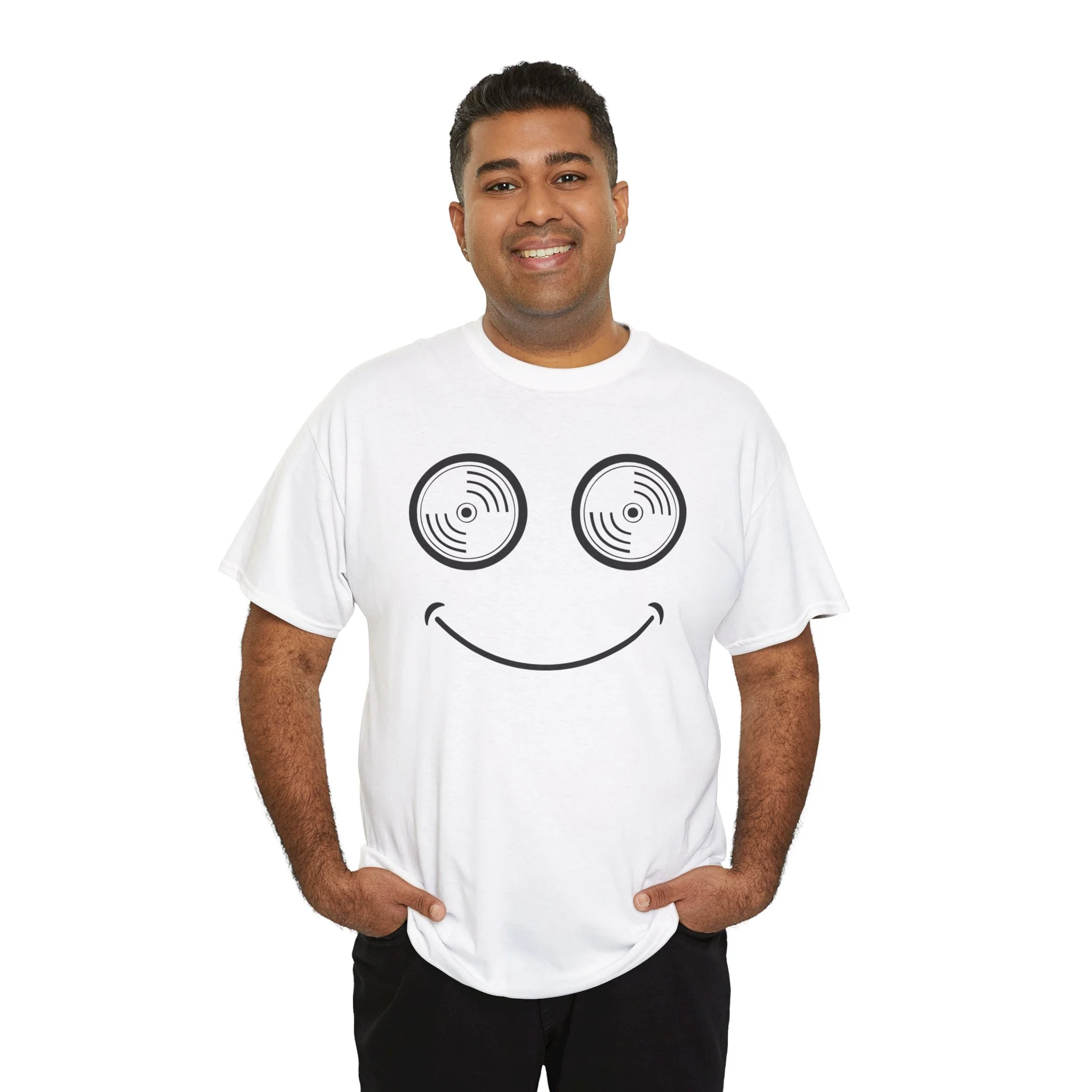 Vinyl Makes Me Happy Men's T-Shirt - Image 52