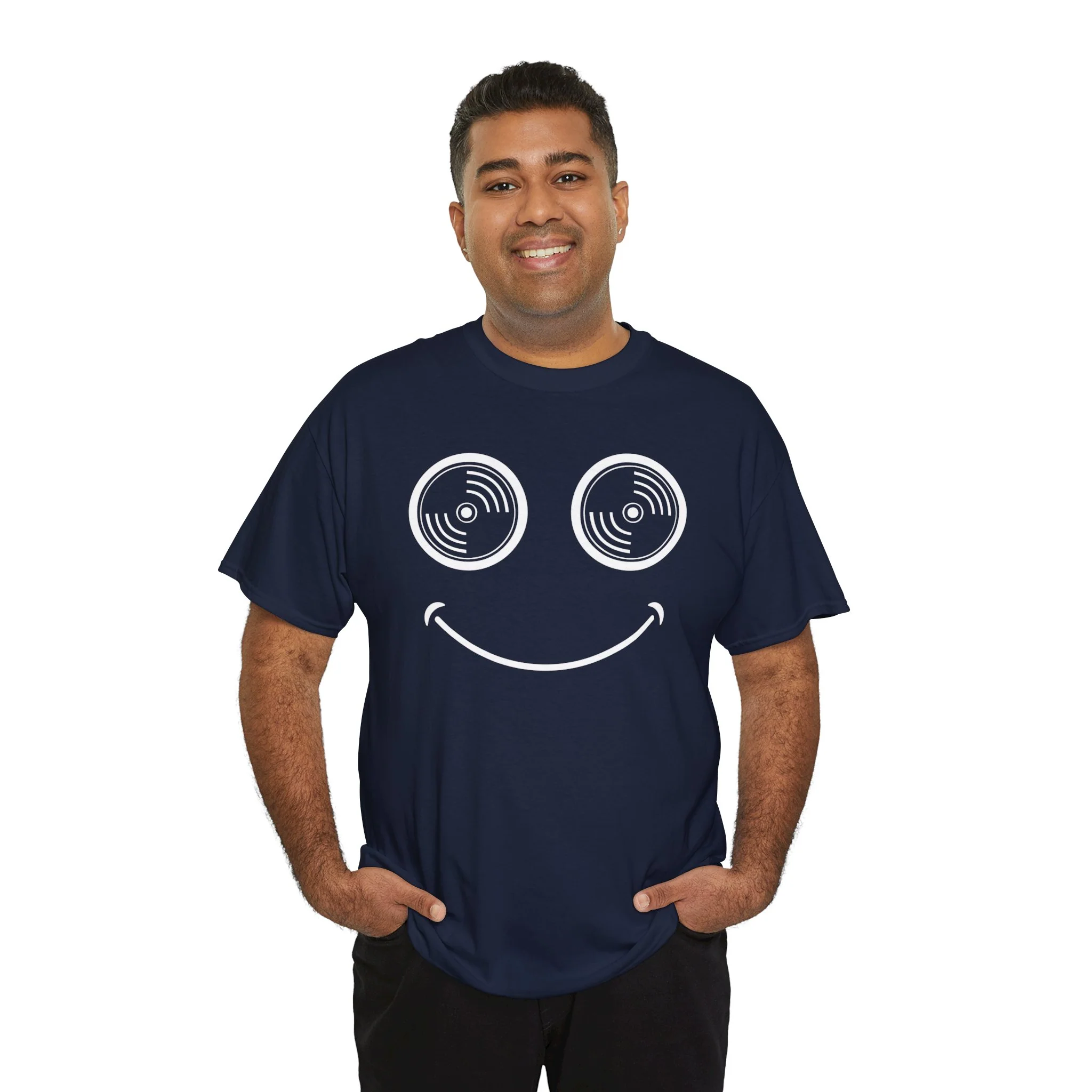 Vinyl Makes Me Happy Men's T-Shirt - Image 7