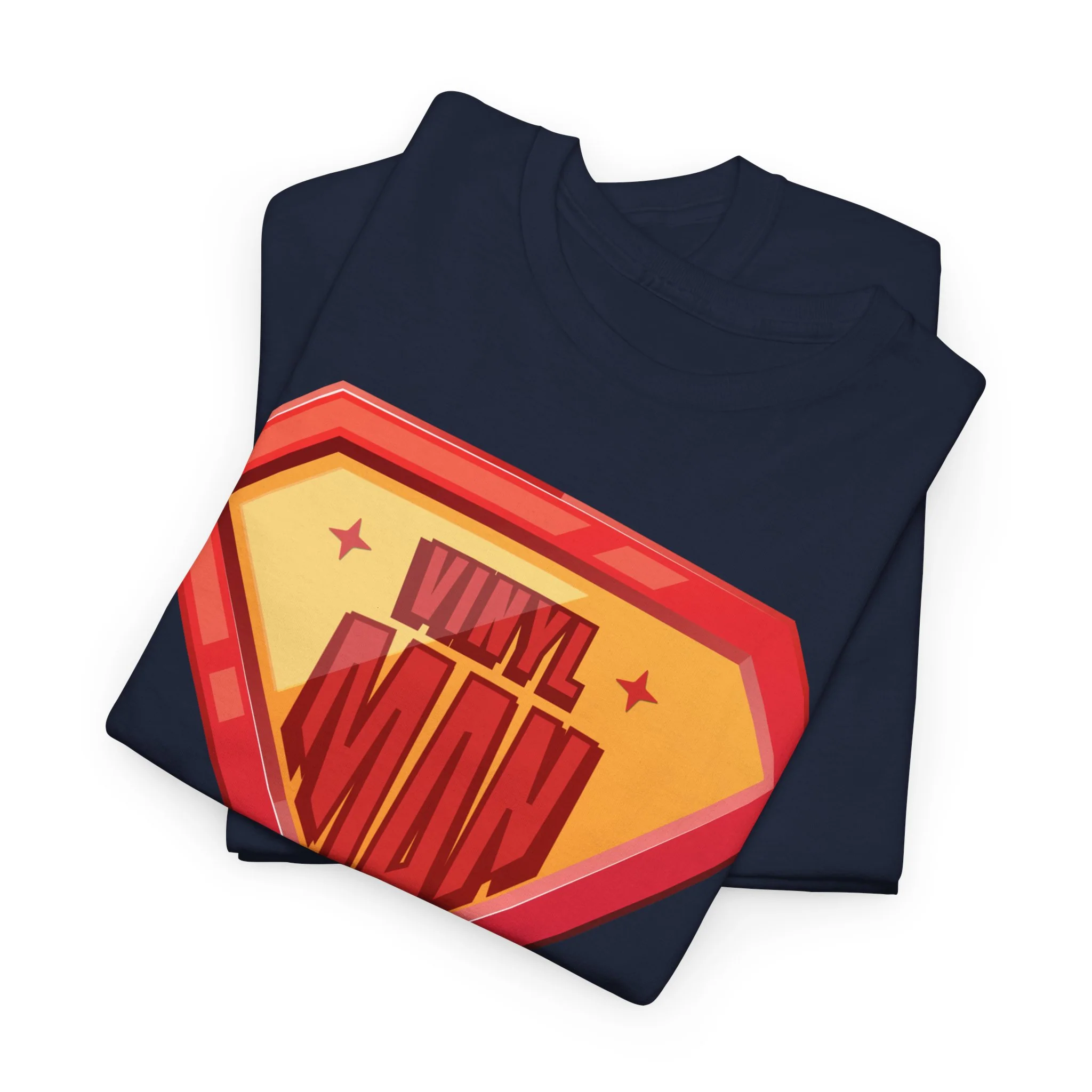 'Vinyl Man' Men's Superhero T-Shirt - Image 12