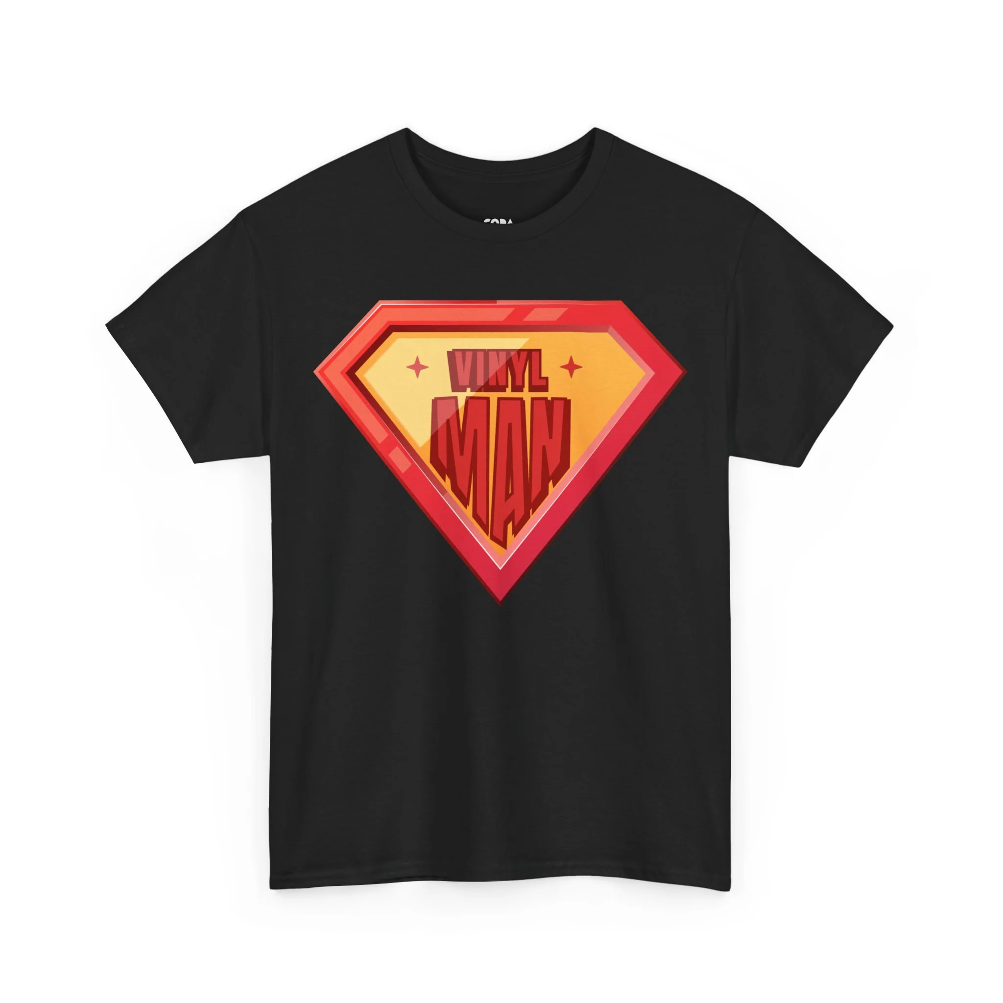 'Vinyl Man' Men's Superhero T-Shirt - Image 29