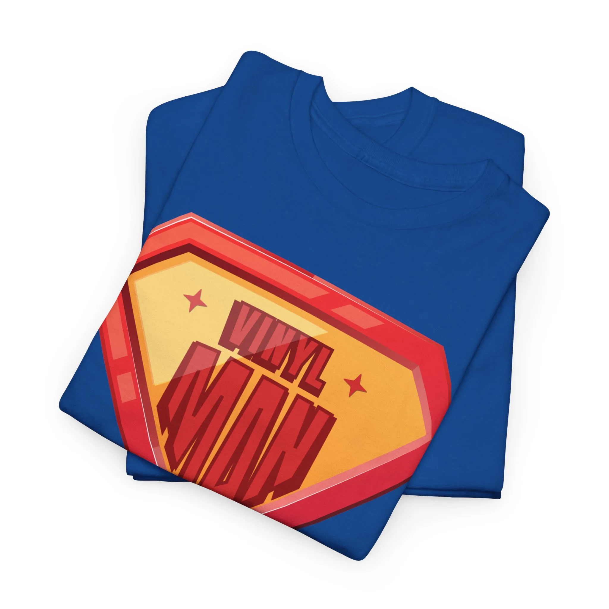 'Vinyl Man' Men's Superhero T-Shirt - Image 3
