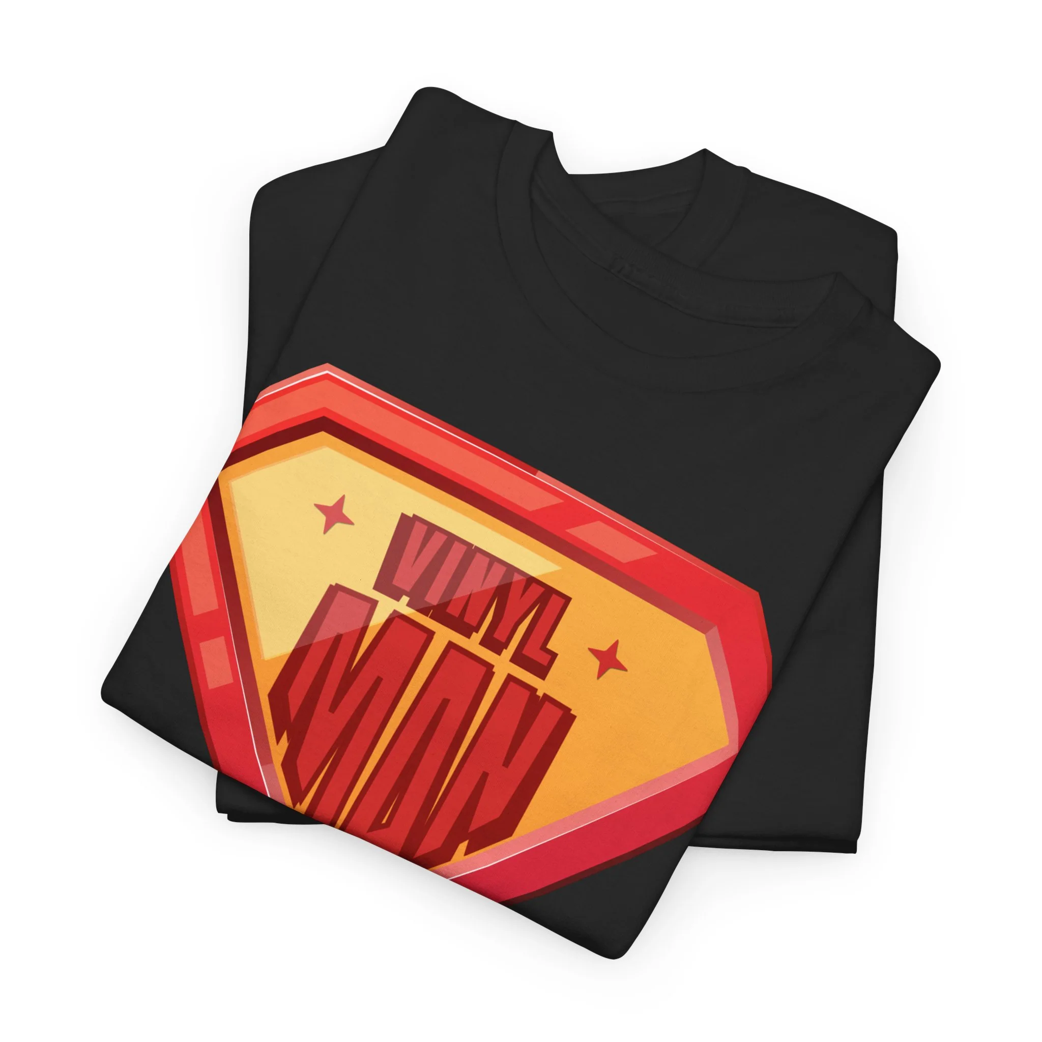 'Vinyl Man' Men's Superhero T-Shirt - Image 39
