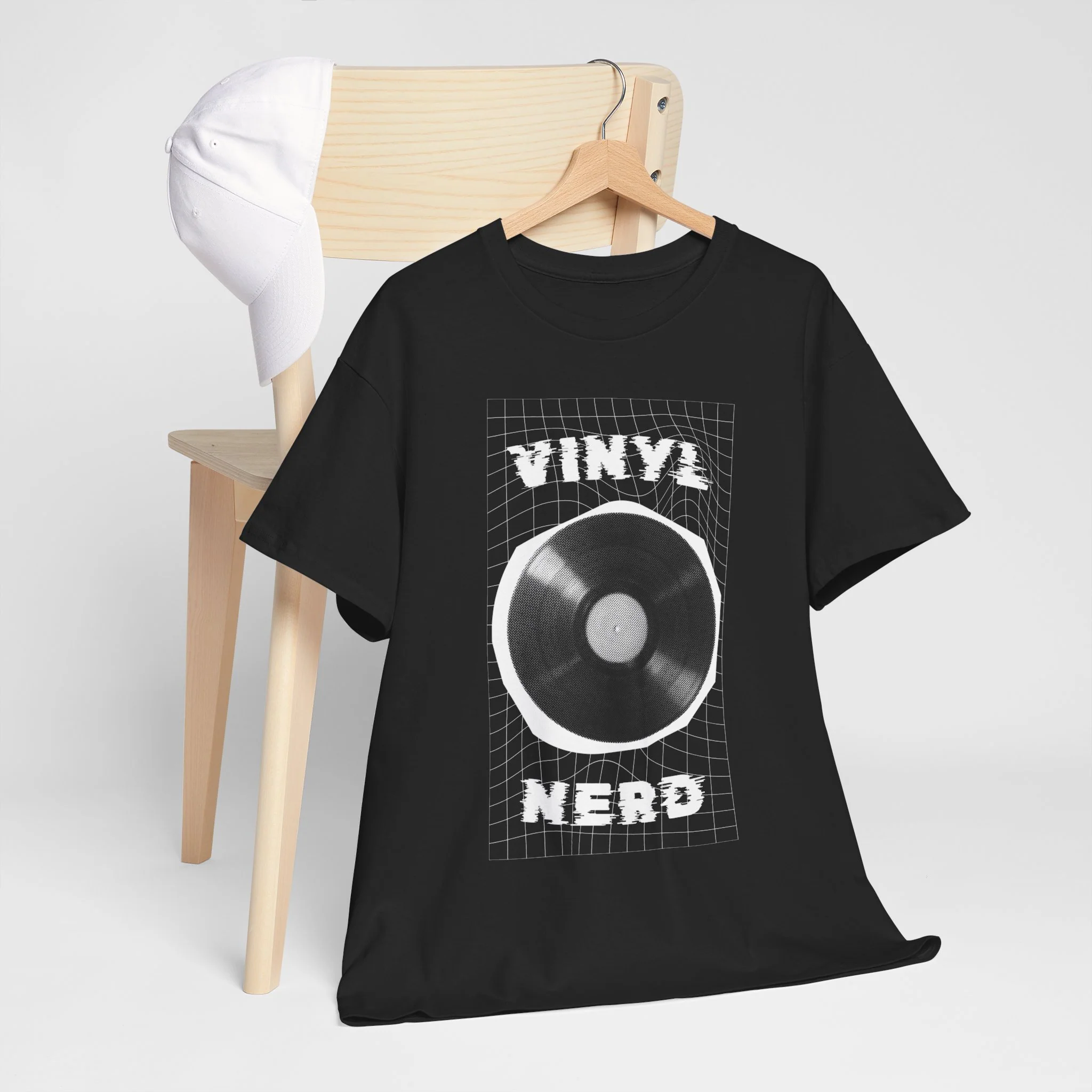 'Vinyl Nerd' Men's T-Shirt - Image 3