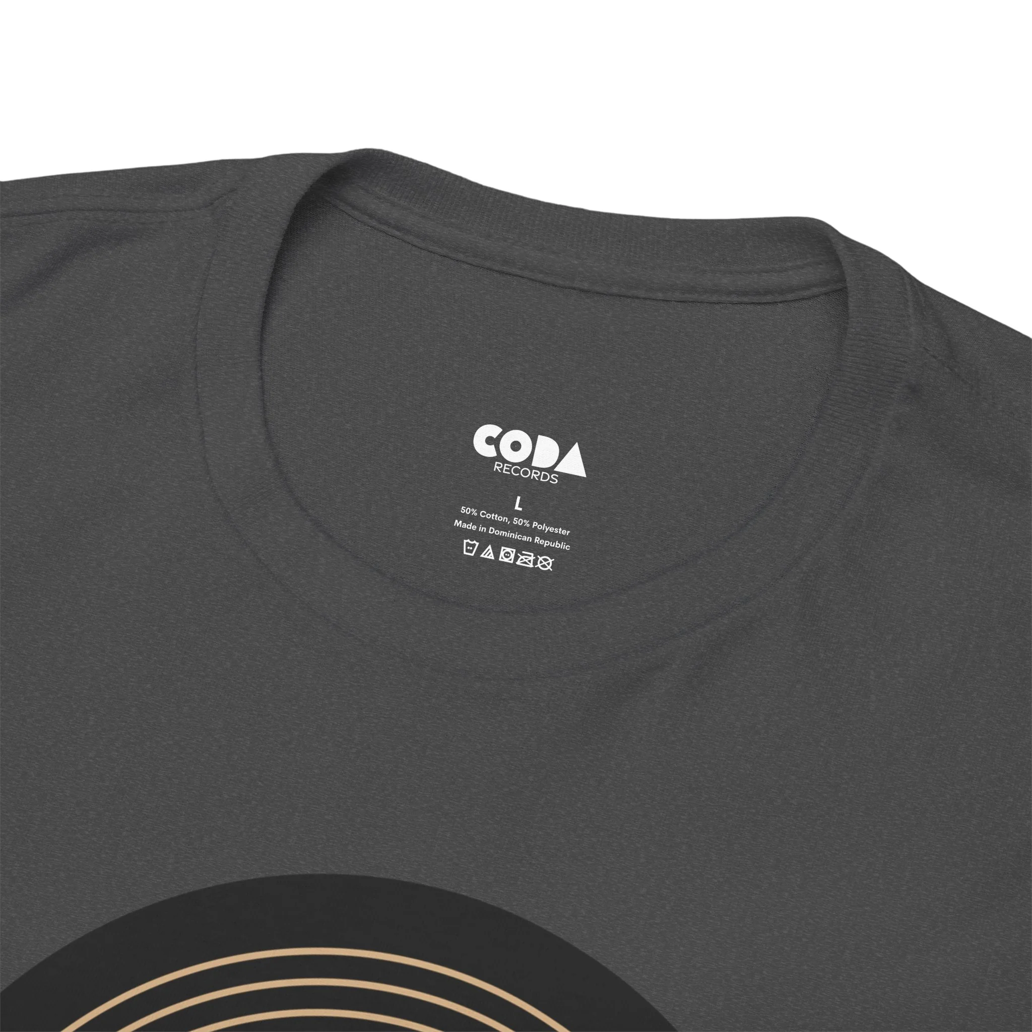 Vinyl Record Logo Men's T-Shirt - Image 22