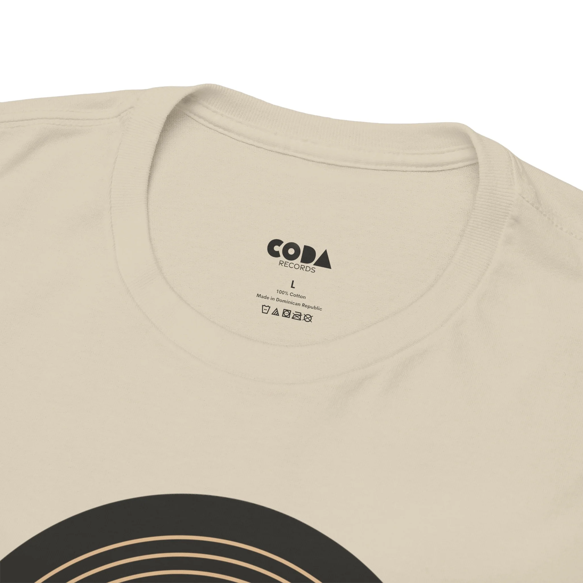 Vinyl Record Logo Men's T-Shirt - Image 31