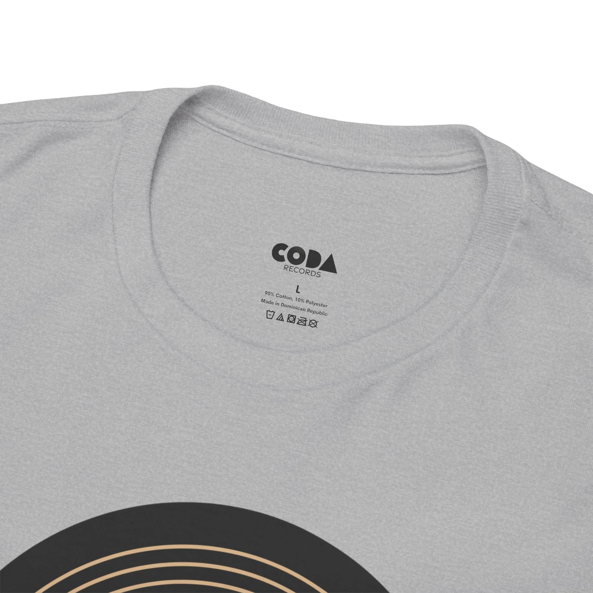 Vinyl Record Logo Men's T-Shirt - Image 41