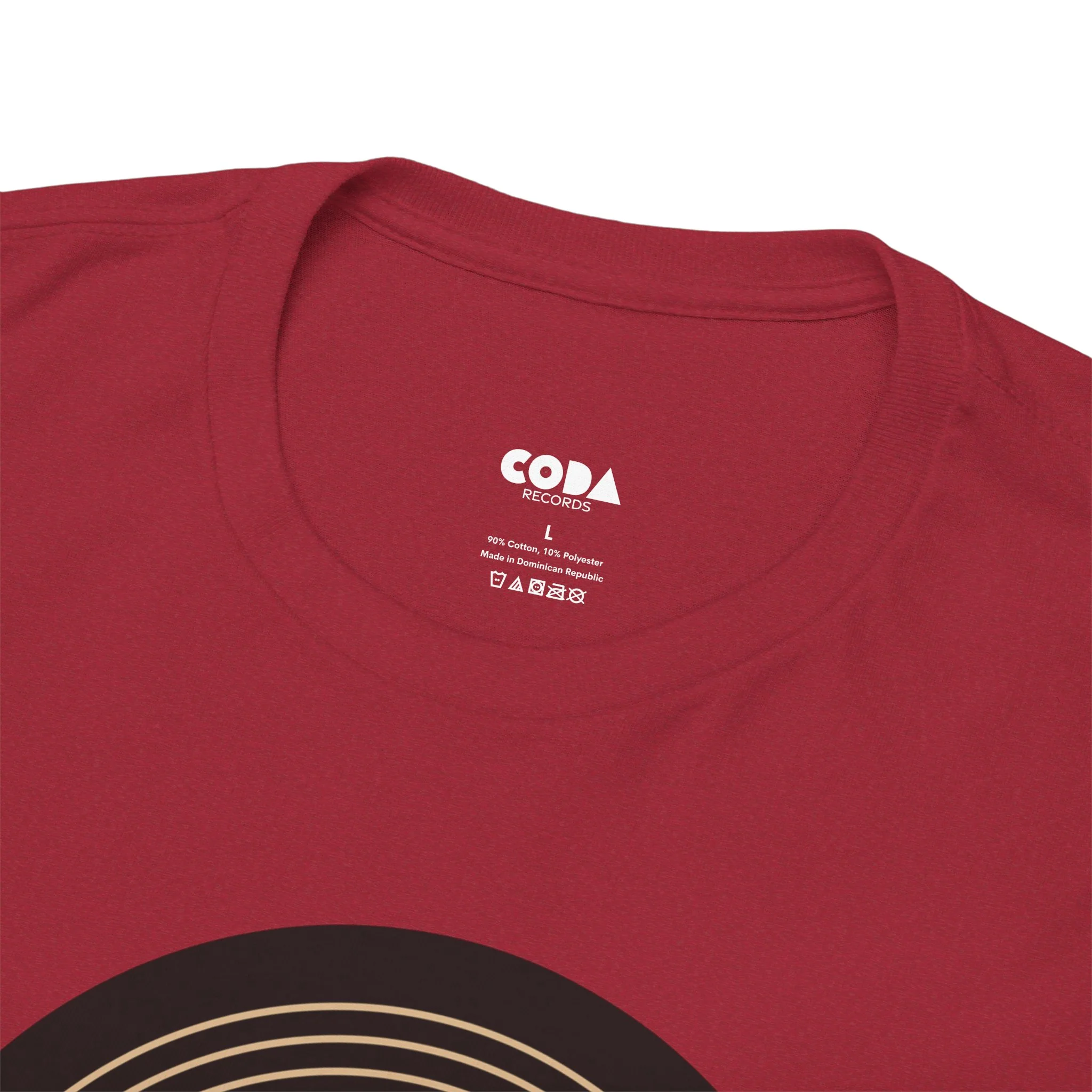 Vinyl Record Logo Men's T-Shirt - Image 5