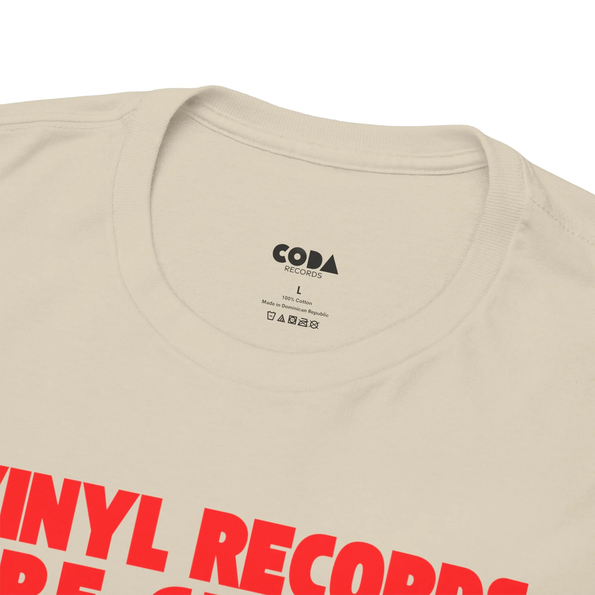 'Vinyl Records Are Groovy' Bold T-Shirt - Image 32