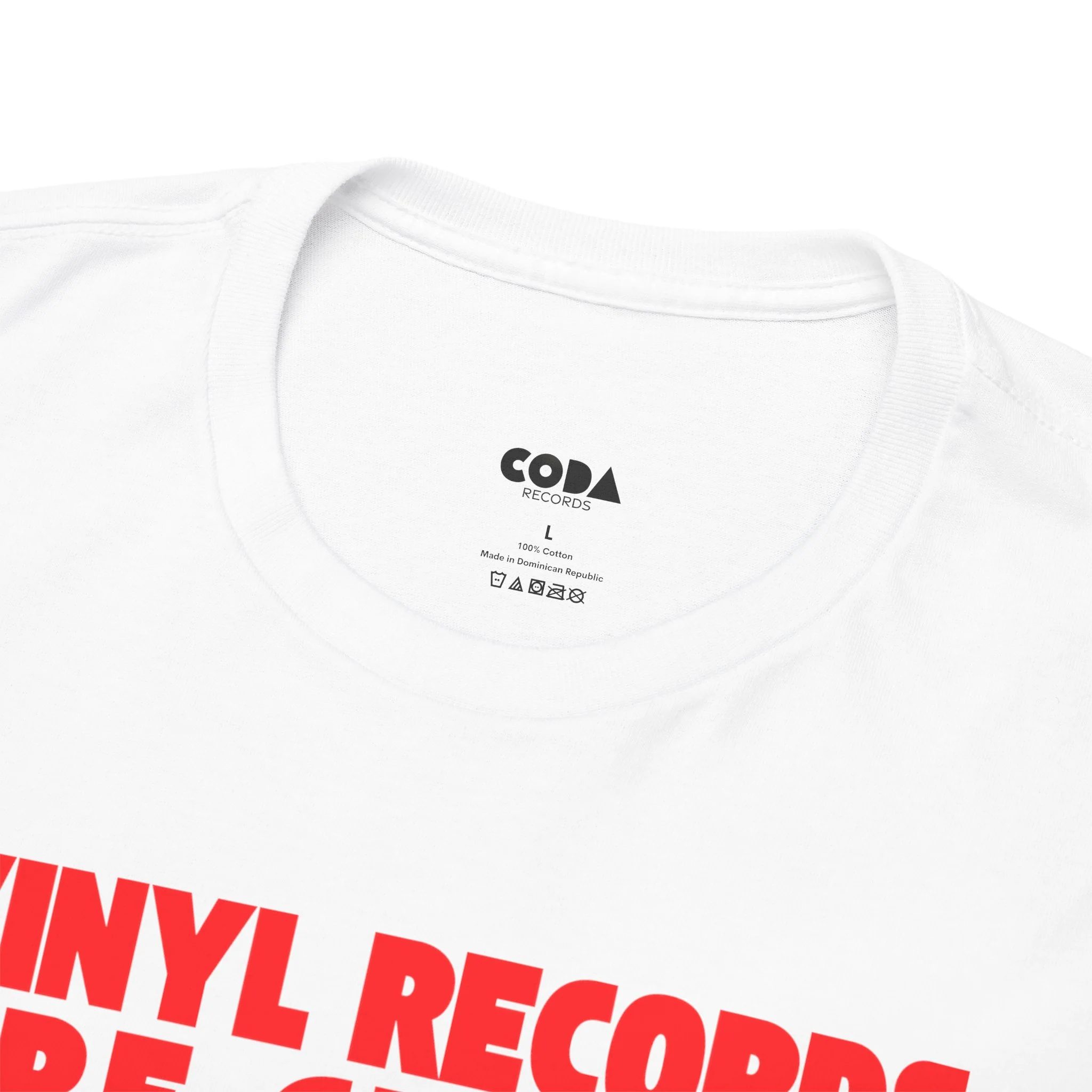 'Vinyl Records Are Groovy' Bold T-Shirt - Image 50