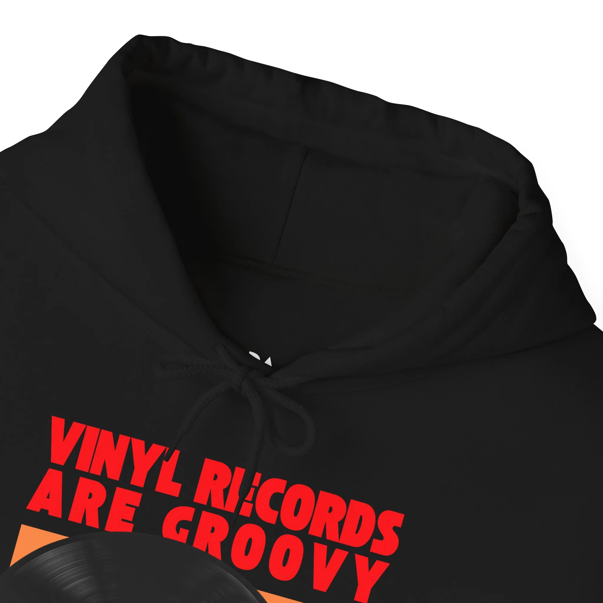 'Vinyl Records Are Groovy' Men's Hoodie - Image 33