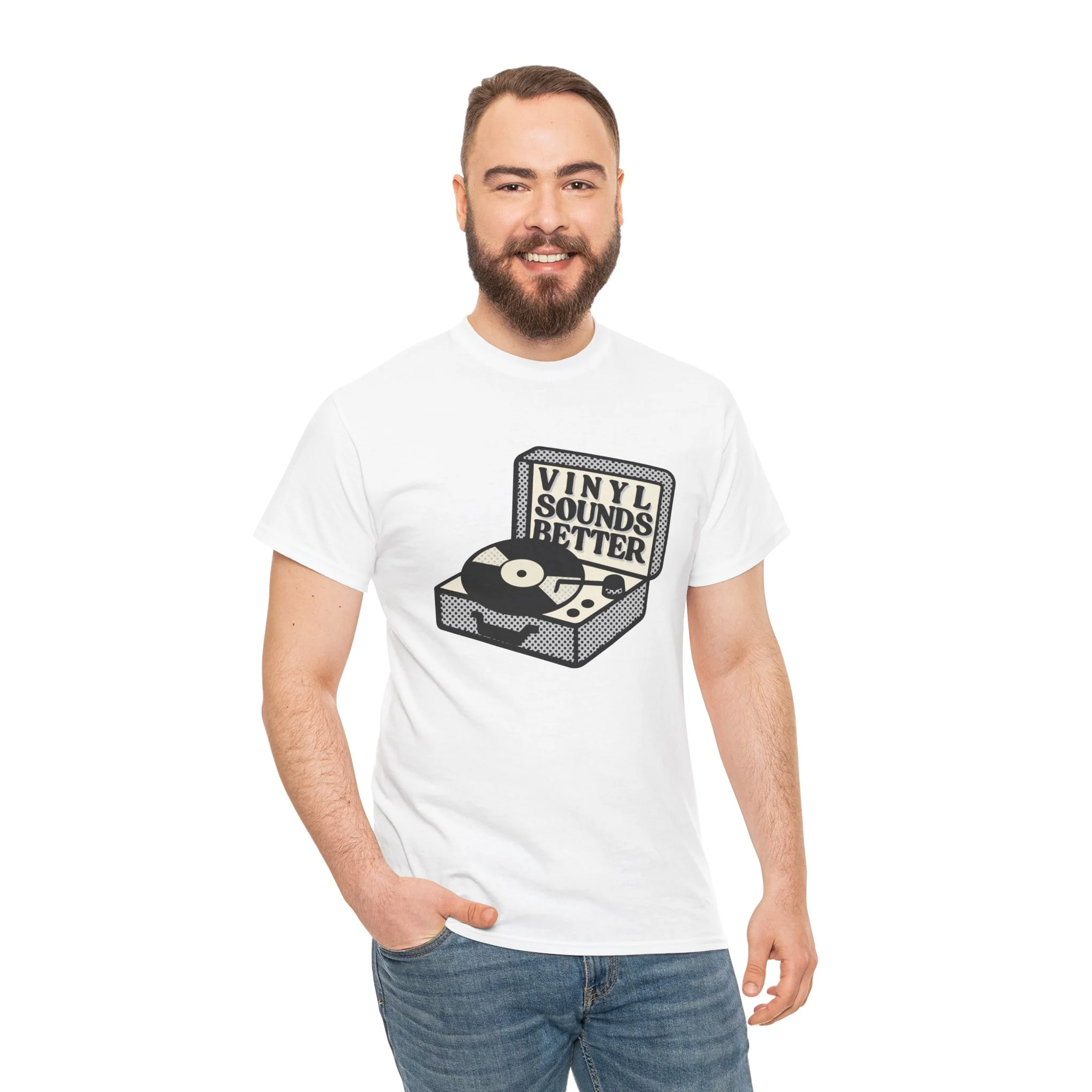 'Vinyl Sounds Better' T-Shirt - Image 15