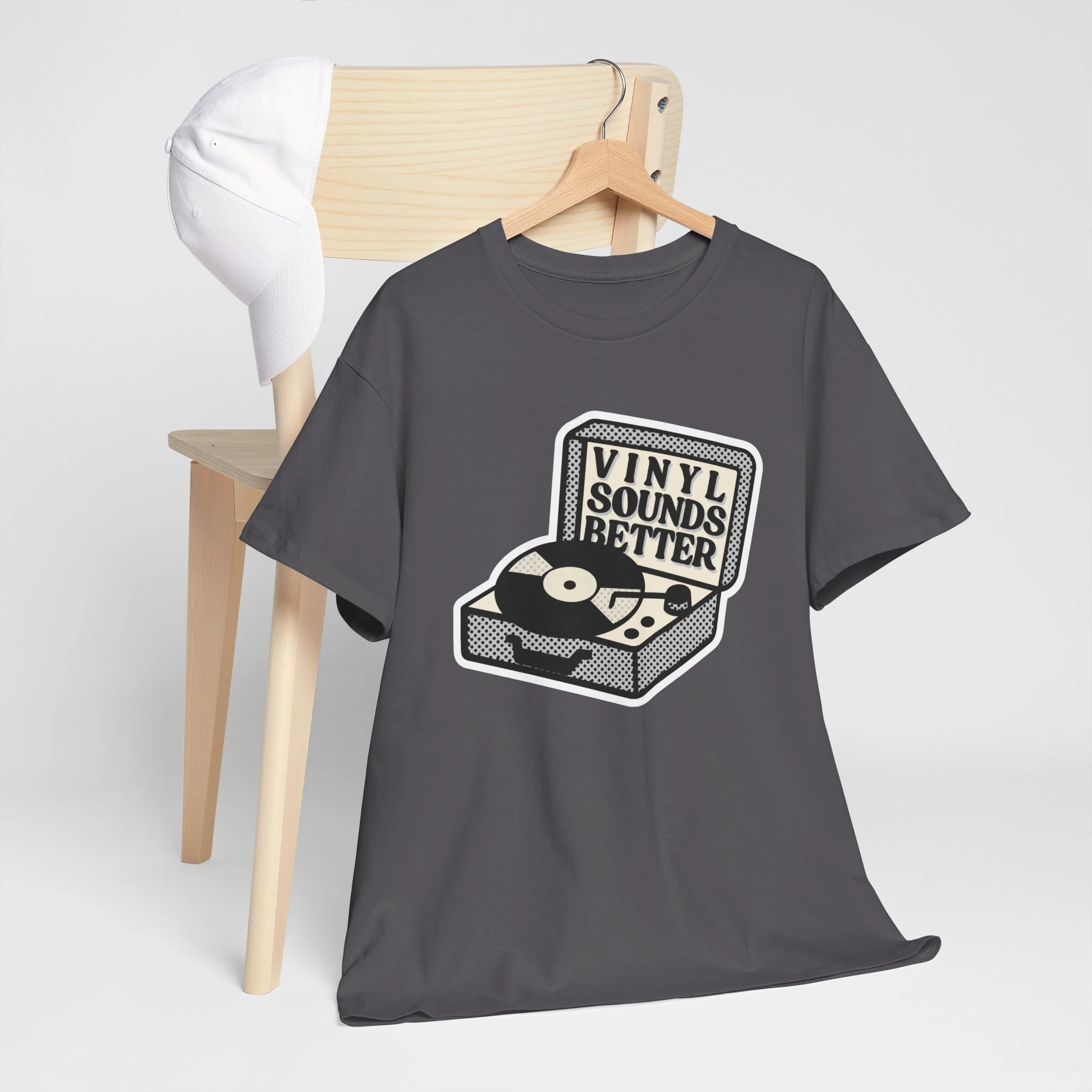 'Vinyl Sounds Better' T-Shirt - Image 4