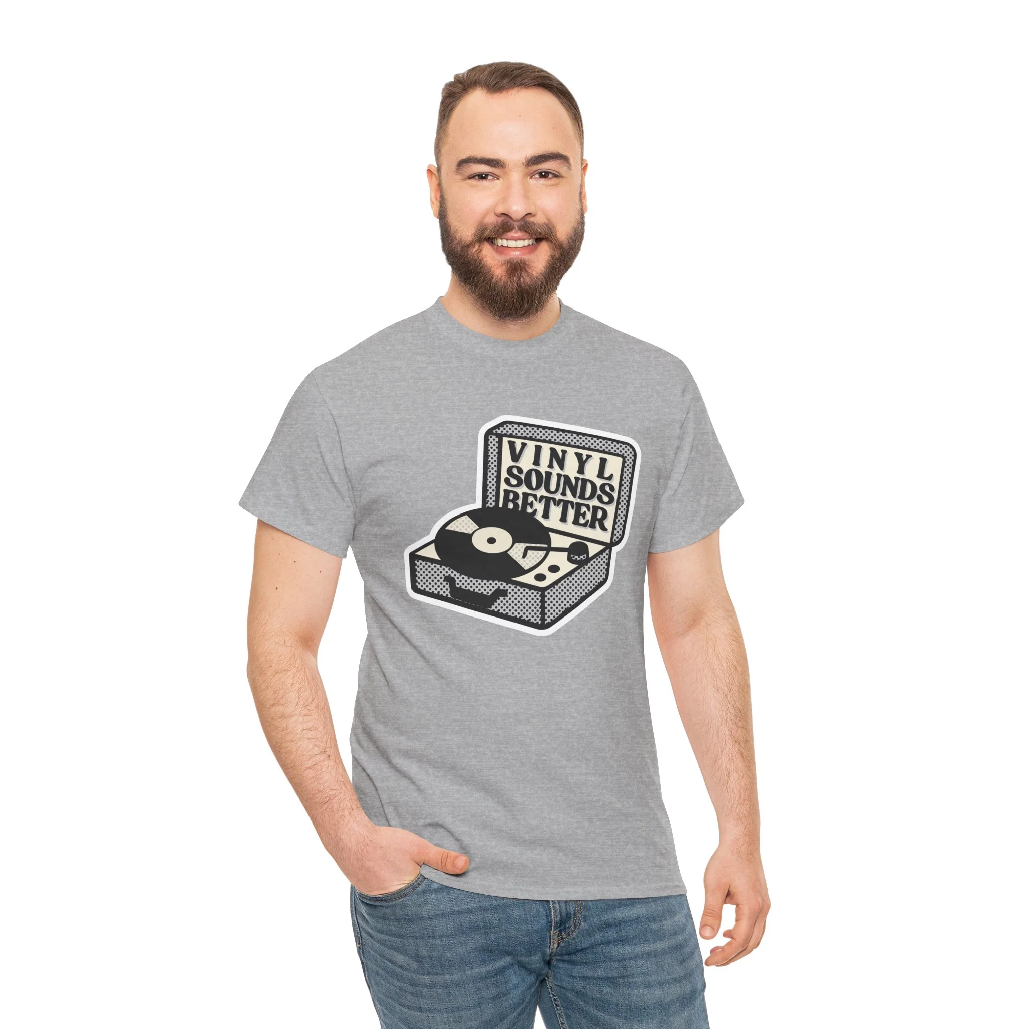 'Vinyl Sounds Better' T-Shirt - Image 42
