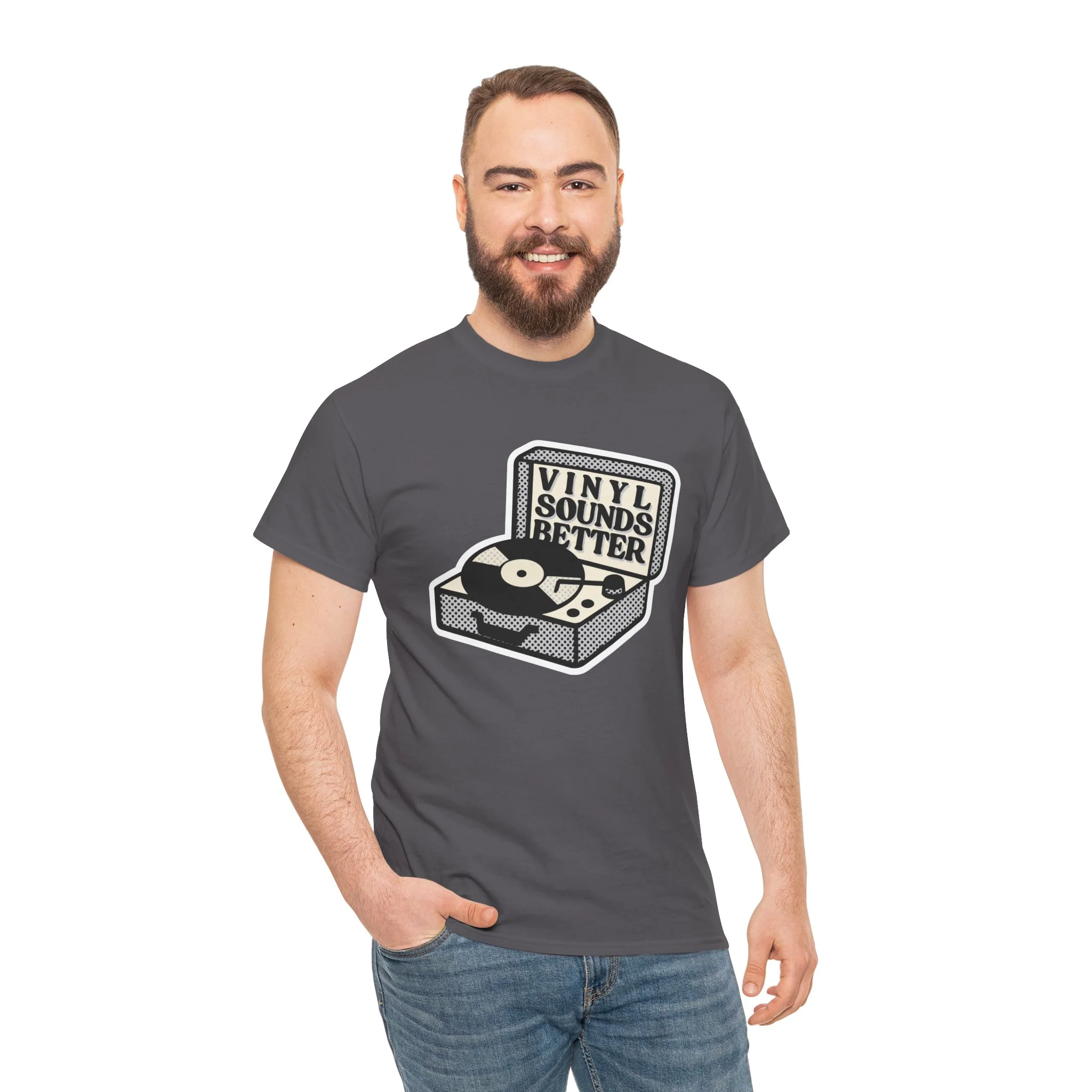 'Vinyl Sounds Better' T-Shirt - Image 6
