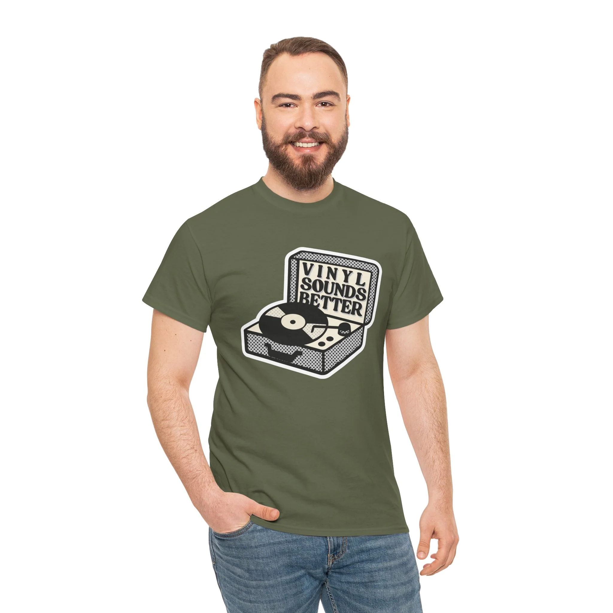 'Vinyl Sounds Better' T-Shirt - Image 60