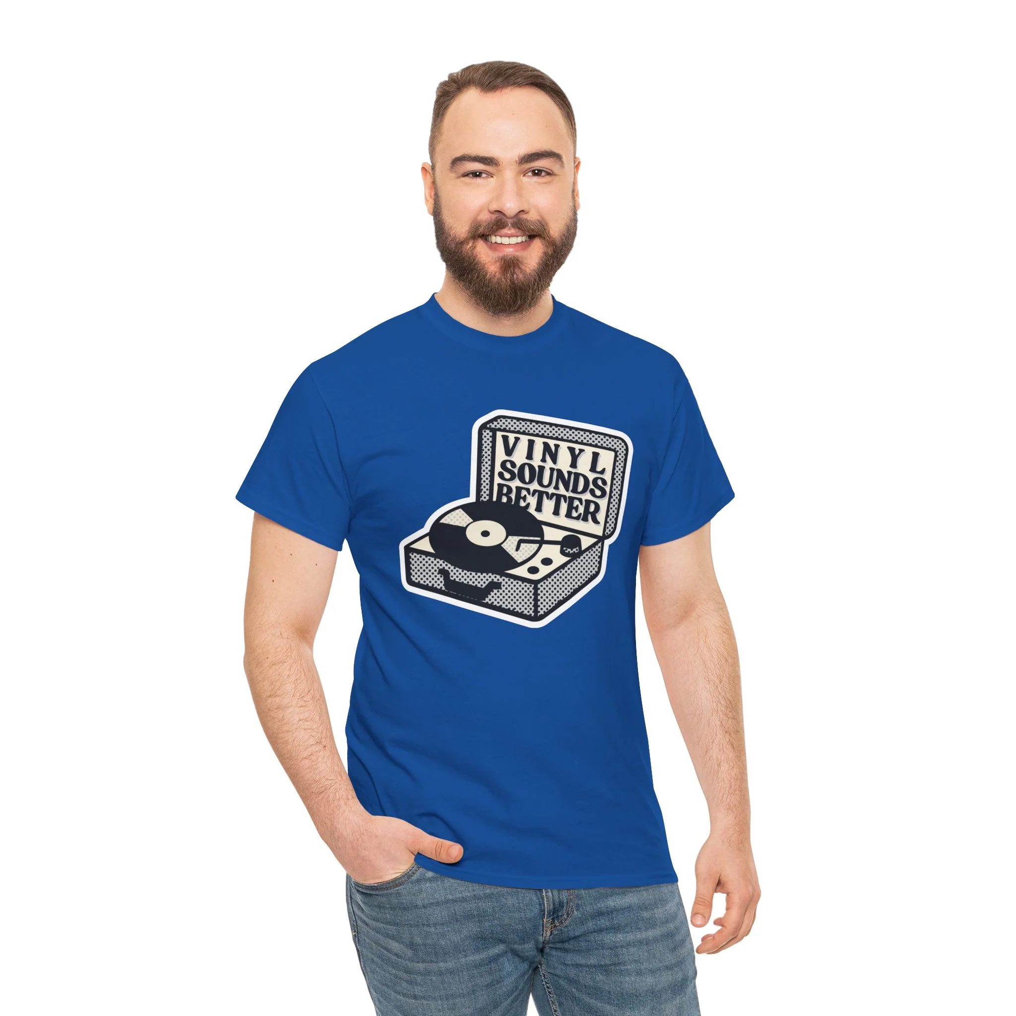 'Vinyl Sounds Better' T-Shirt - Image 69