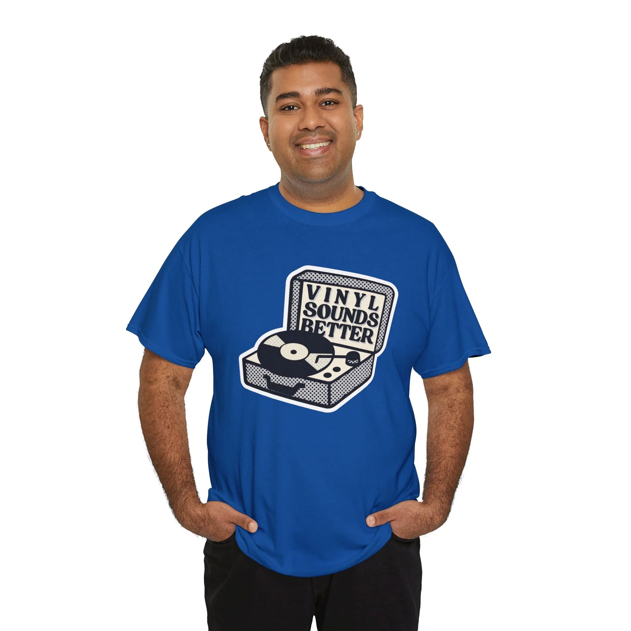 'Vinyl Sounds Better' T-Shirt - Image 70