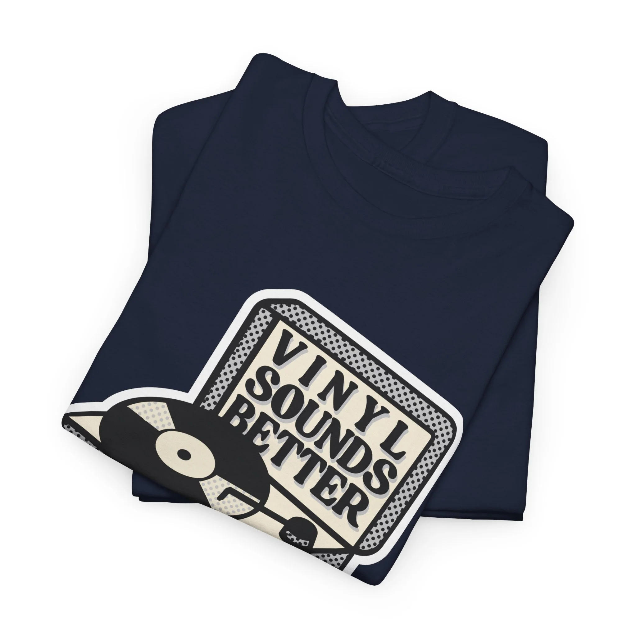 'Vinyl Sounds Better' T-Shirt - Image 75